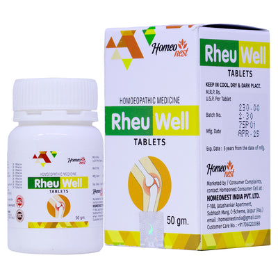 Rheu Well Tablets For Arthritis and Rheumatic Problem