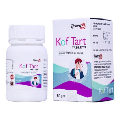 Kof Tart For Dry Irritative and Spasmodic Cough