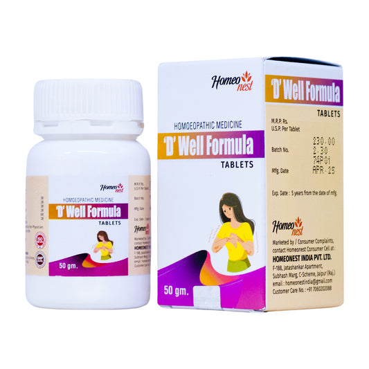 'D' Well Formula Tablets for Eczema issue