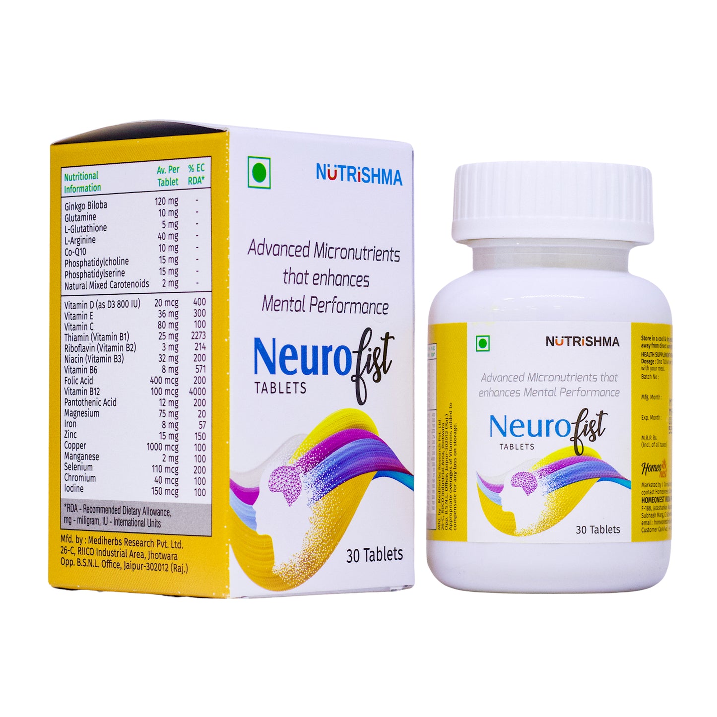 NeuroFist Tablets For Improving Neuro Health