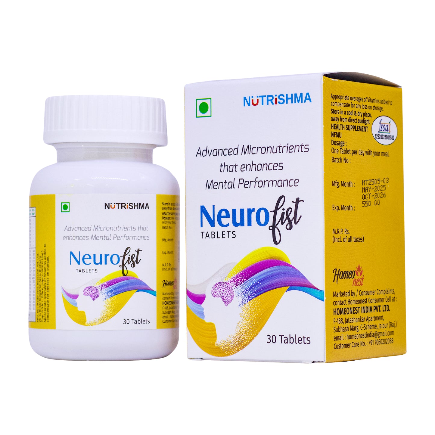 NeuroFist Tablets For Improving Neuro Health