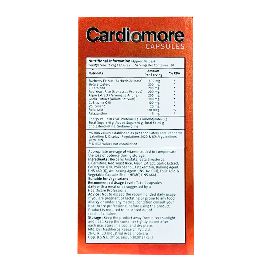 Cardiomore for Heart Health and Circulatory Support