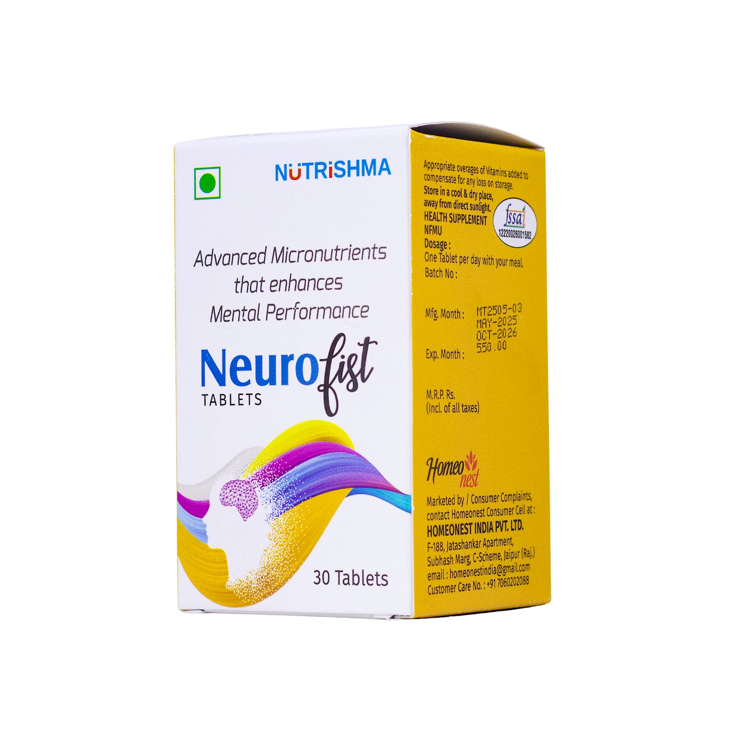 NeuroFist Tablets For Improving Neuro Health