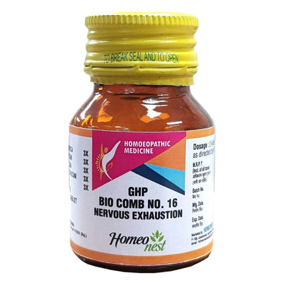 GHP BIO COMB NO. 16 For Nervous Exhaustion