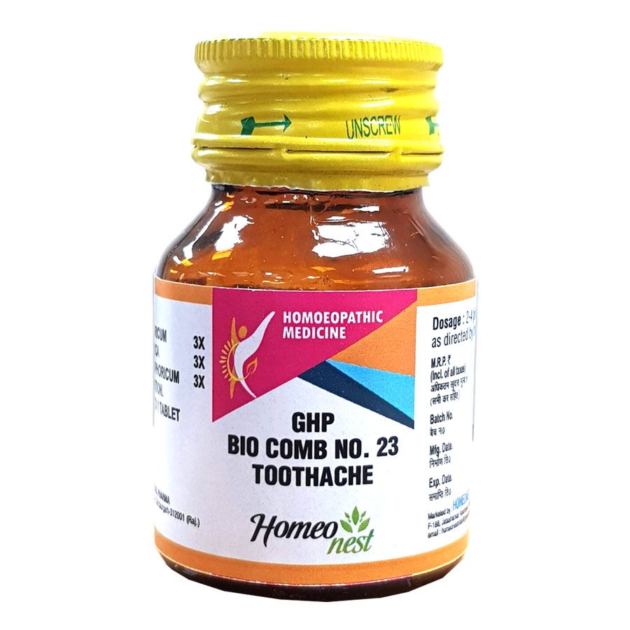 GHP BIO COMB NO. 23 For Toothache
