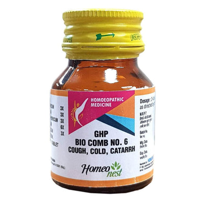 GHP BIO COMB NO. 6 for Cough, Cold, Catarrh