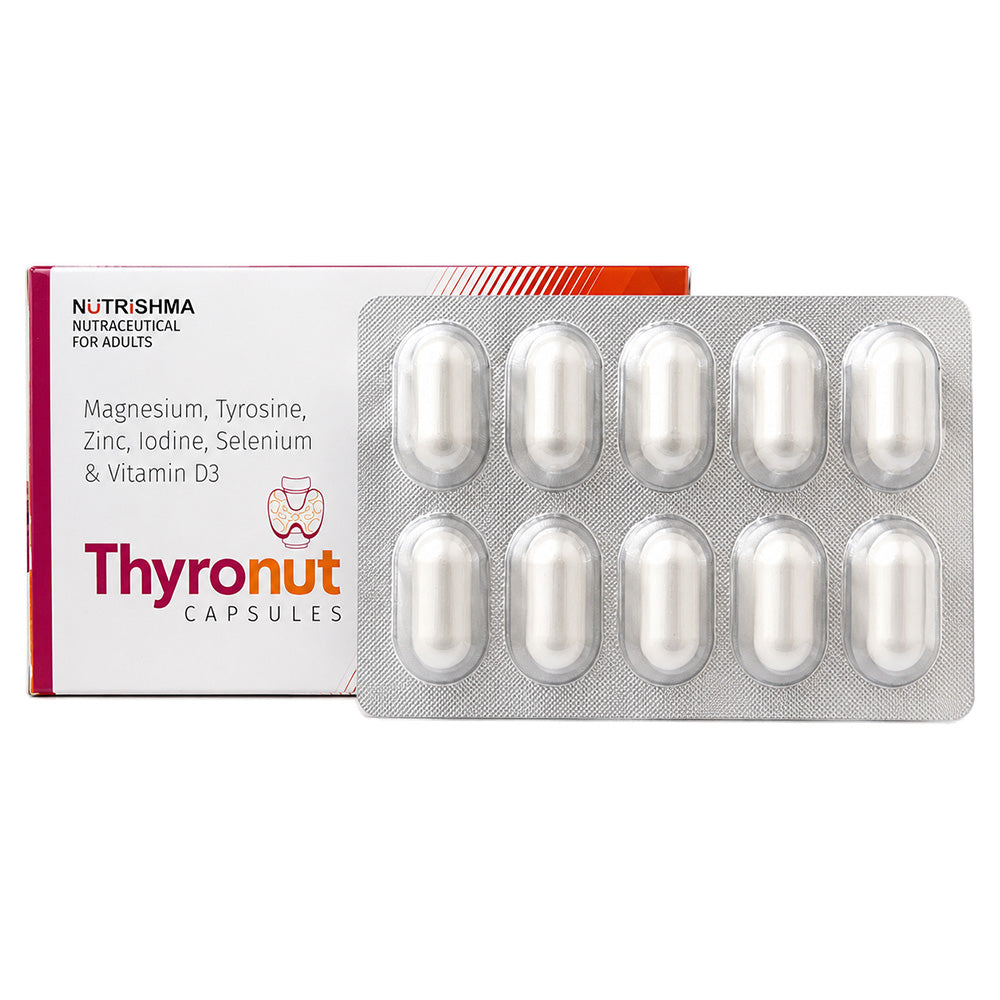 Thyronut Capsules for Thyroid (strip packing)