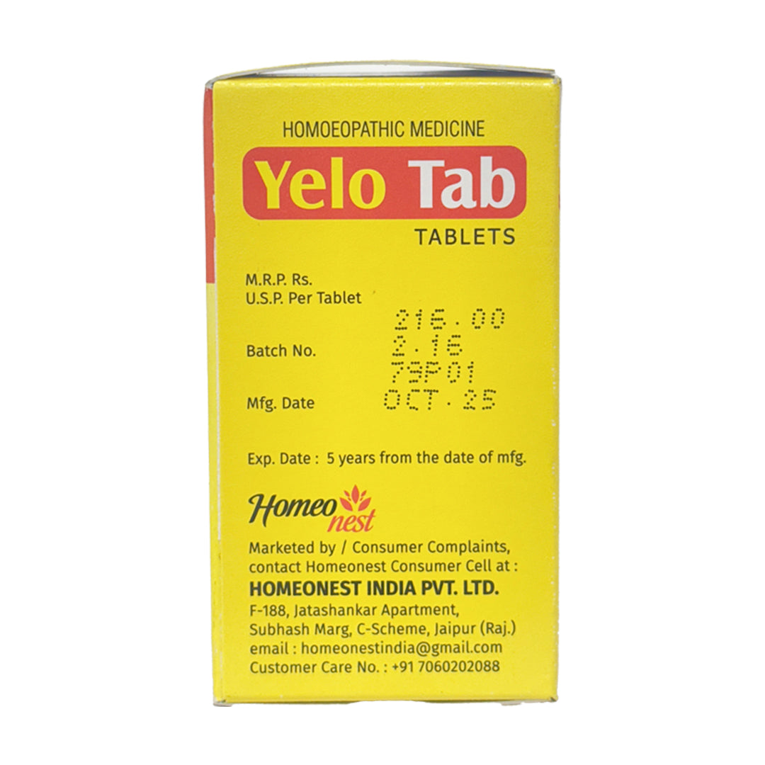 Yelo Tab For Constipation and Anal Itching