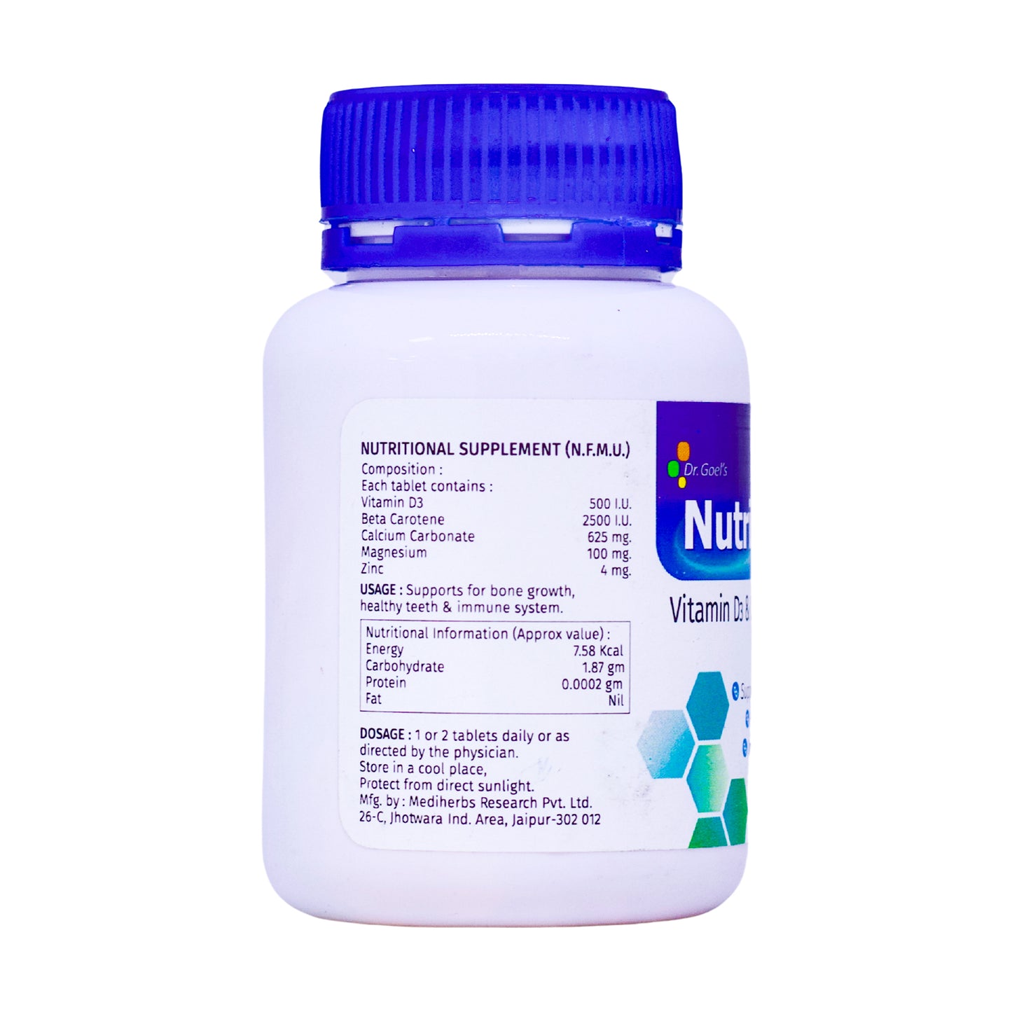 NUTRISHMA for CALCIUM DEFICIENCY