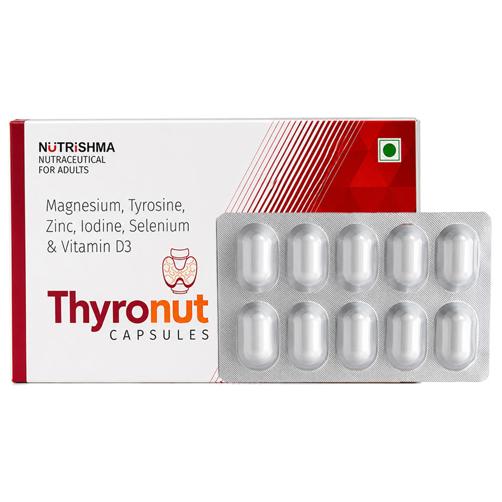 Thyronut Capsules for Thyroid (strip packing)