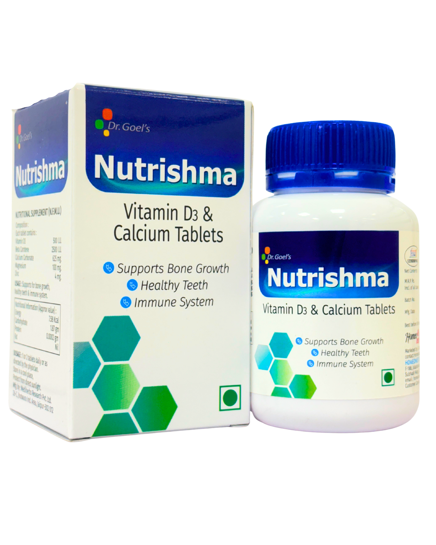 NUTRISHMA for CALCIUM DEFICIENCY