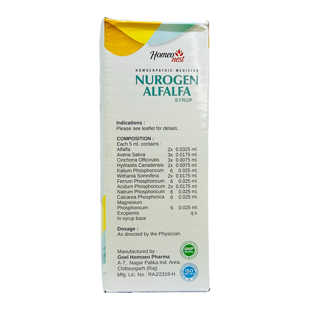 Neurogen Alfalfa Syrup for Neuro Problem (450ML)