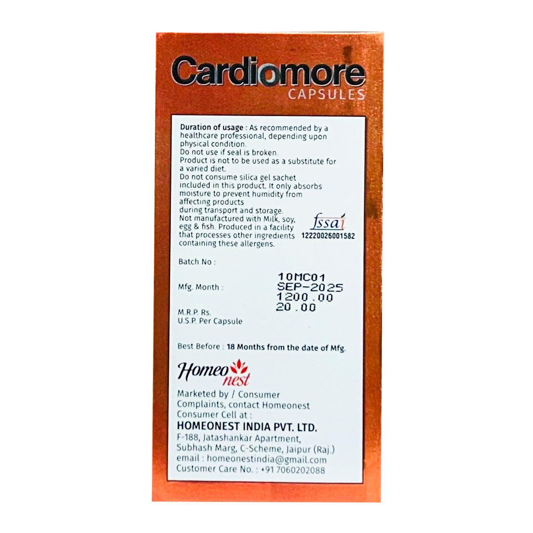 Cardiomore for Heart Health and Circulatory Support