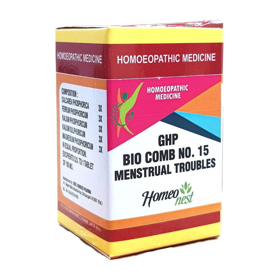 GHP BIO COMB NO. 15 For Menstrual Troubles