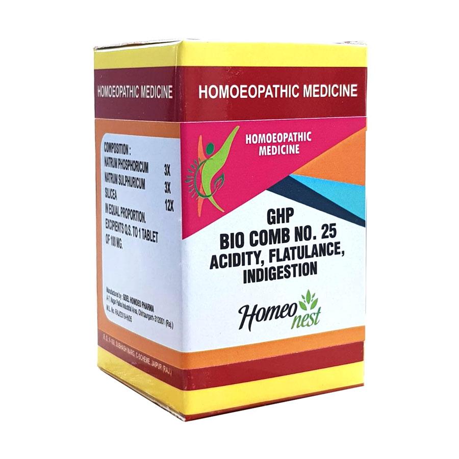 GHP BIO COMB NO. 25 For Acidity, Flatulance & Indigestion