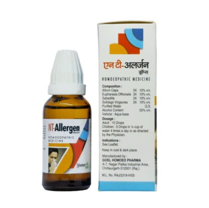 Nt-Allergen Homeopathic medicine for Allergies