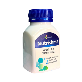 Nutrishma Calcium Supplement tablets for Men, Women & Kids, 60 tablets